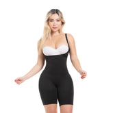 Sonryse CH003SL Tummy Control Open Bust Shapewear For Women Seamless Pull Up High Back Bodysuit